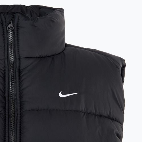 Giacca senza maniche Nike Sportswear Classic Puffer Therma-Fit nero/bianco da donna