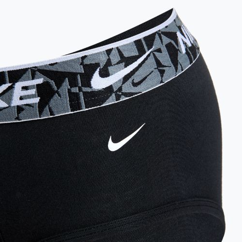 Uomo Nike Everyday Cotton Stretch Brief 3 paia nero/verde/nero