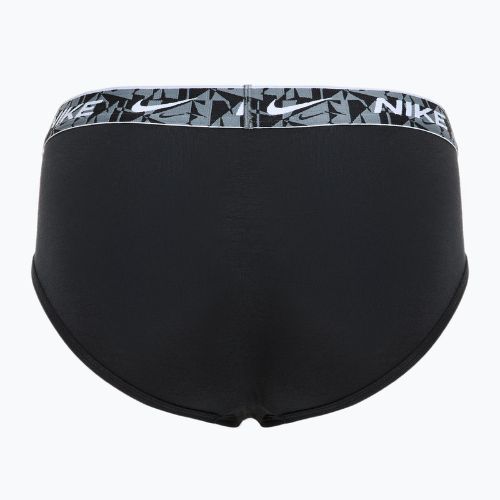 Uomo Nike Everyday Cotton Stretch Brief 3 paia nero/verde/nero