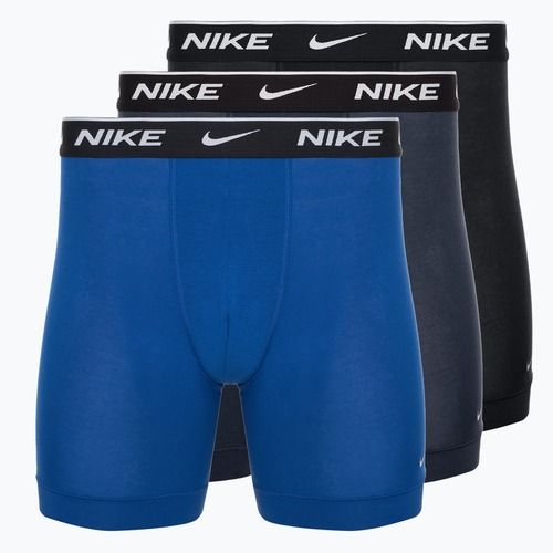 Boxer Nike Everyday Cotton Stretch da uomo 3 paia ossidiana/game royal/nero