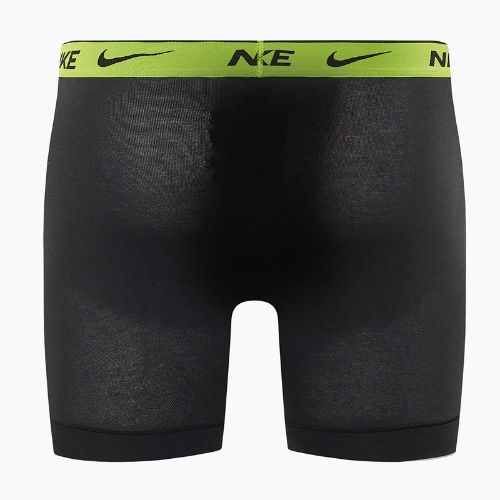 Boxer Nike Everyday Cotton Stretch da uomo 3 paia cyber nero/grigio cuoio/pony scuro