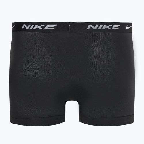 Boxer da uomo Nike Everyday Cotton Stretch Trunk 3 paia nero/marino arancio/nero