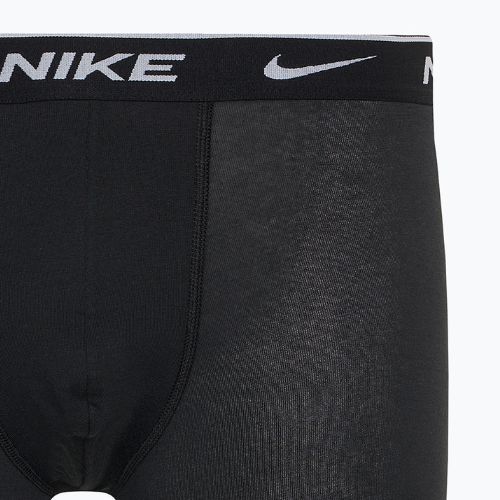 Boxer da uomo Nike Everyday Cotton Stretch Trunk 3 paia nero/marino arancio/nero