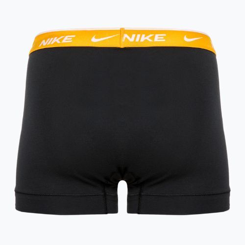 Boxer da uomo Nike Everyday Cotton Stretch Trunk 3 paia nero/oro/hyper crimson