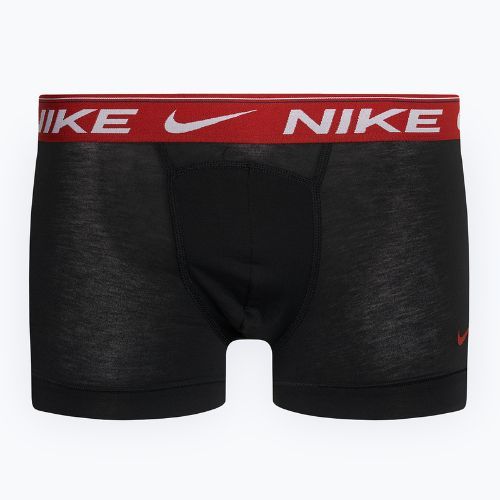 Boxer da uomo Nike Dri-FIT Ultra Comfort Trunk 3 paia nero luna/rosso drago/marino arancio