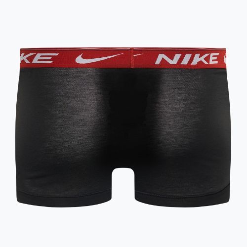 Boxer da uomo Nike Dri-FIT Ultra Comfort Trunk 3 paia nero luna/rosso drago/marino arancio