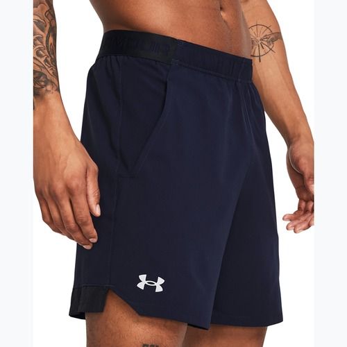 Pantaloncini da allenamento Under Armour da uomo UA Vanish Woven 6in midnight navy/mod gray