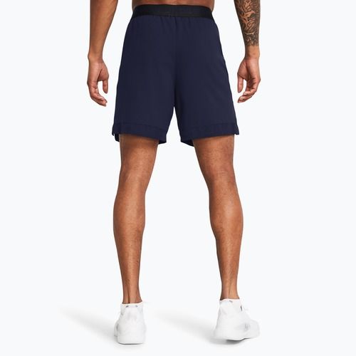 Pantaloncini da allenamento Under Armour da uomo UA Vanish Woven 6in midnight navy/mod gray