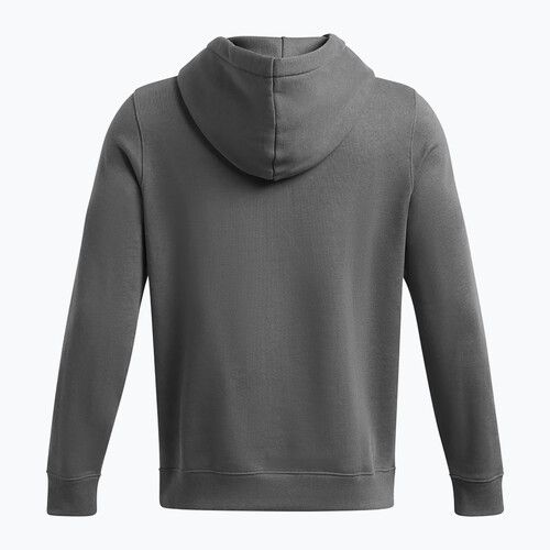 Felpa con cappuccio Under Armour Curry Splash Uomo castlerock full heather/nero