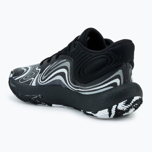 Under Armour Spawn 6 Mid scarpe da basket nero/grigio resistente/grigio moderno