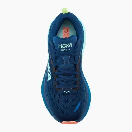 Scarpe da corsa da donna HOKA Bondi 8 mezzanotte/seafoam