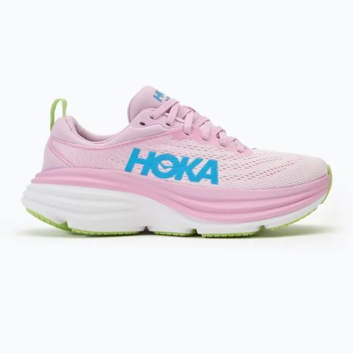 Scarpe da corsa da donna HOKA Bondi 8 rosa twilight/waterpark