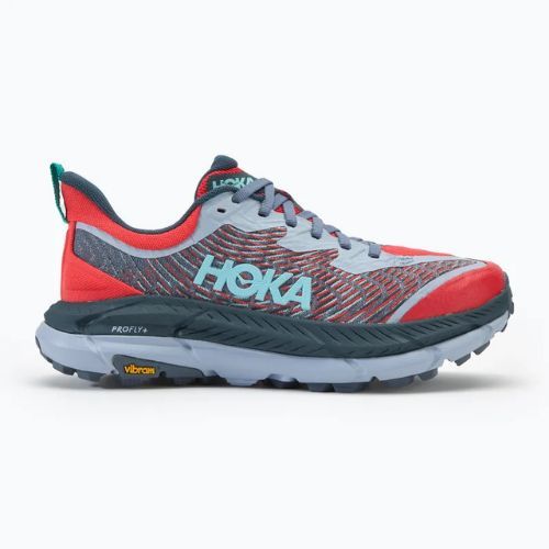 Scarpe da corsa da donna HOKA Mafate Speed 4 cerise/stormy skies