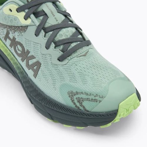 Scarpe da corsa da uomo HOKA Challenger 7 GTX aloe vera/lattuga