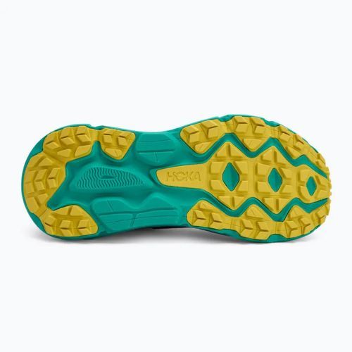 Scarpe da corsa da donna HOKA Challenger 7 GTX verde acqua/tecnologia
