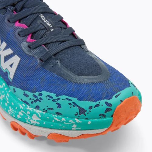 Scarpe da corsa da donna HOKA Speedgoat 6 varsity navy/meteo