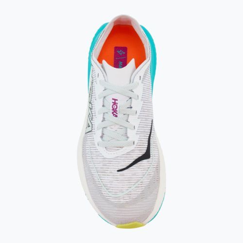 Scarpe da corsa da donna HOKA Mach X 2 frost/electric aqua