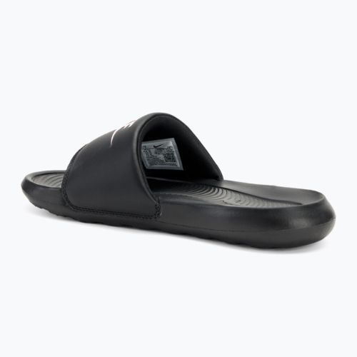 Nike Victori One Slide nero/nero/viola infradito da donna