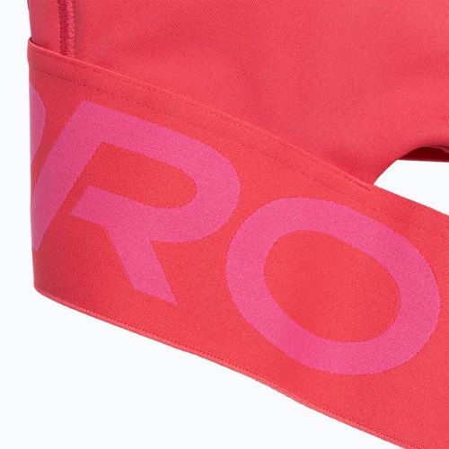 Reggiseno da allenamento Nike Pro Indy Plunge aster rosa/rosa/bianco