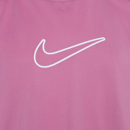 Maglietta da bambino Nike One Dri-Fit magic flamingo/bianco