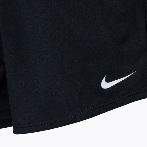 Pantaloncini Nike One a vita alta da bambino nero/bianco