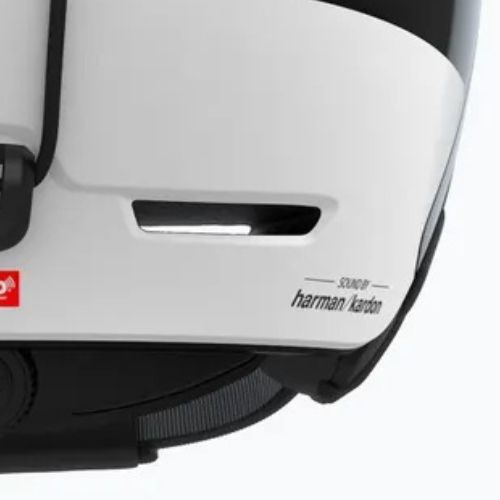 Casco da sci con sistema audio POC Obex Connect nero uranio