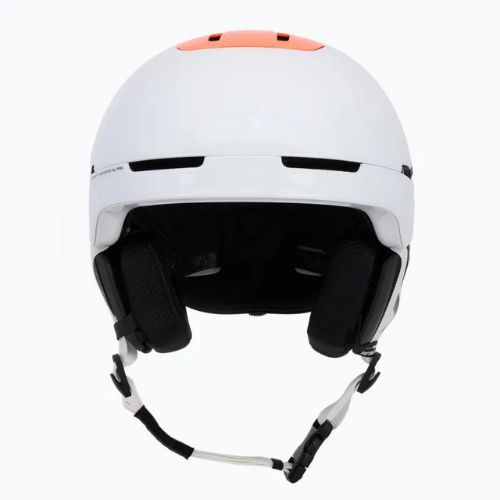 Casco da sci con sistema audio POC Obex Connect idrogeno bianco/arancio fluorescente avip