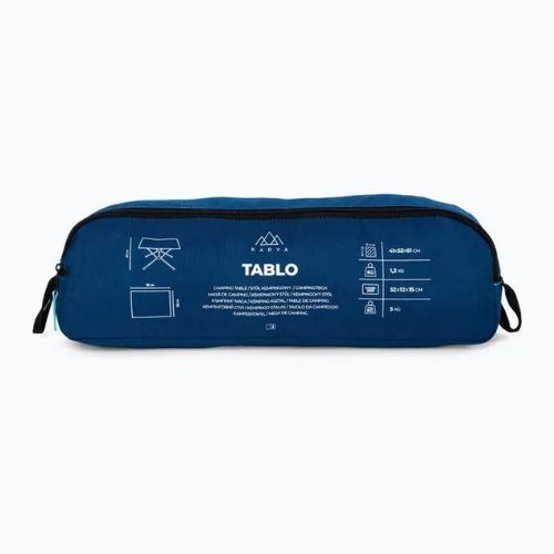 Tavolo da campeggio KADVA Tablo ultraleggero blu