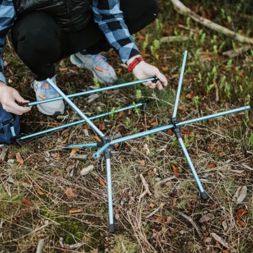 Tavolo da trekking KADVA Tablo ultraleggero blu