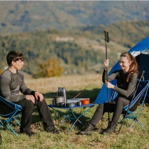 Tavolo da campeggio KADVA Tablo ultraleggero blu