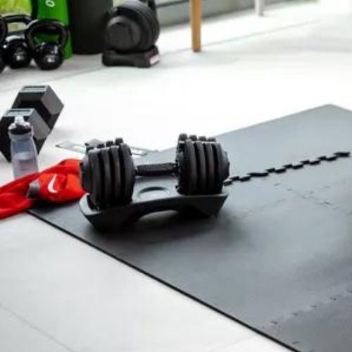 XTREXO tappetino protettivo Puzzle 6 pezzi nero