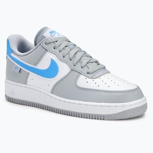 Nike Air Force 1 '07 Next Nature scarpe da uomo lupo grigio / bianco / università bluebi