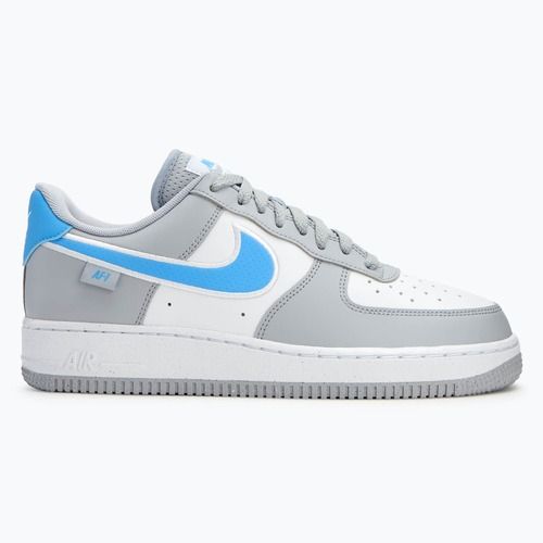 Nike Air Force 1 '07 Next Nature scarpe da uomo lupo grigio / bianco / università bluebi