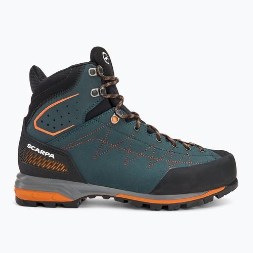 Scarpe da trekking da uomo SCARPA Zodiac TRK GTX petrol/rust orange