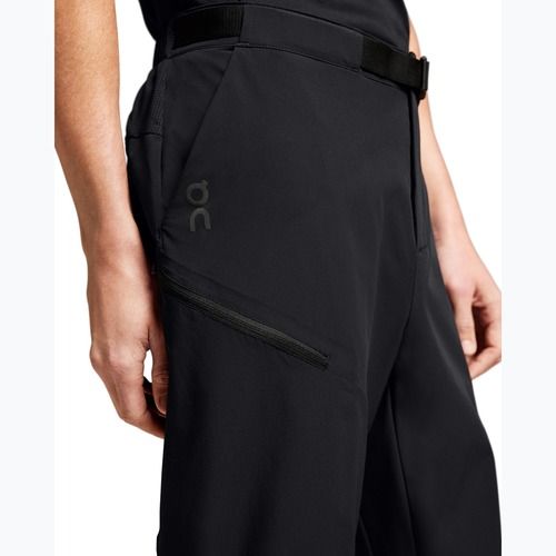 Pantaloni da trekking da uomo On Trek nero