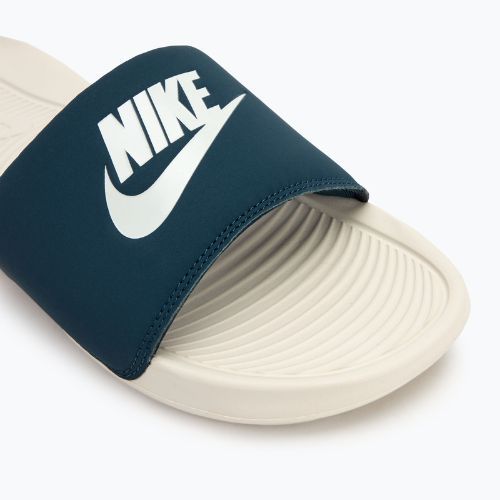 Uomo Nike Victori One Slide ciabiatte armory navy / light orewood brown / sail