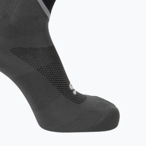 Salomon Pulse Ankle calzini da corsa nero/ monumento/ magnete