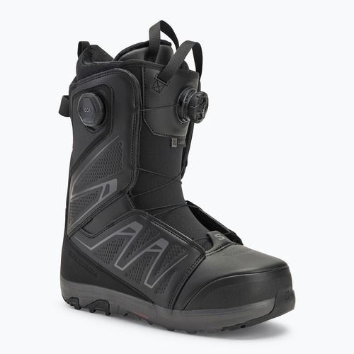 Scarponi da snowboard da uomo Salomon Launch Boa SJ Boa nero