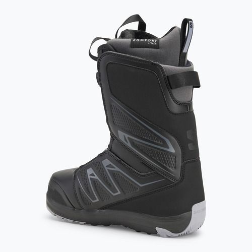 Scarponi da snowboard da donna Salomon Ivy Boa SJ Boa W nero/nero/grigio lilla