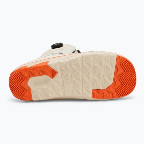 Salomon Launch Boa SJ Scarponi da snowboard da uomo giorno di pioggia/birra/arancio vivo