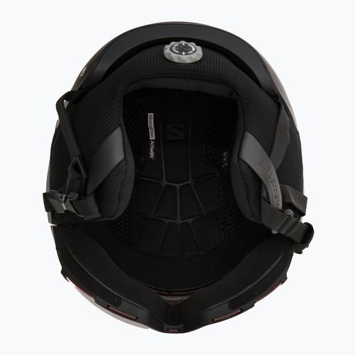 Casco da sci Salomon Osmo nero/arancio flash tonic