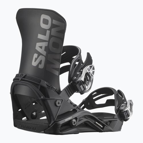 Attacchi da snowboard da uomo Salomon District nero