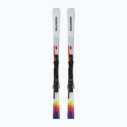 Sci da discesa Salomon S/Max Endurance + attacchi M10 GW bianco/giallo sicurezza/nero