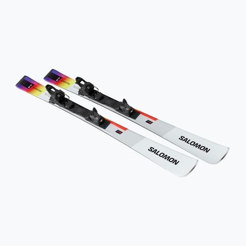 Sci da discesa Salomon S/Max Endurance + attacchi M10 GW bianco/giallo sicurezza/nero