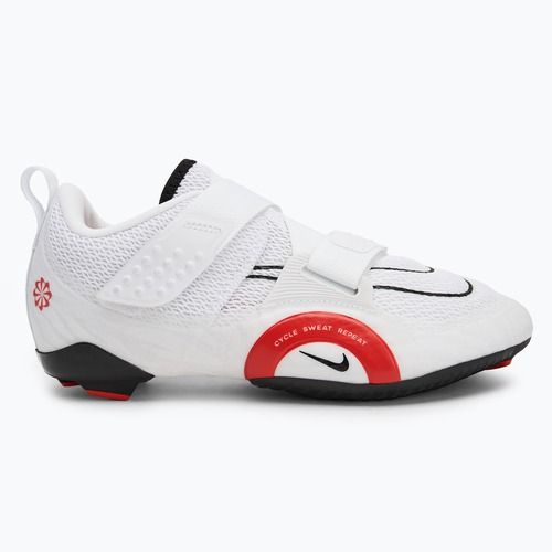 Scarpe da spinning Nike Superrep Cycle 2 bianche/rosso piccante
