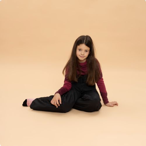 Pantaloni da sci per bambini KADVA Skiro Pants neri