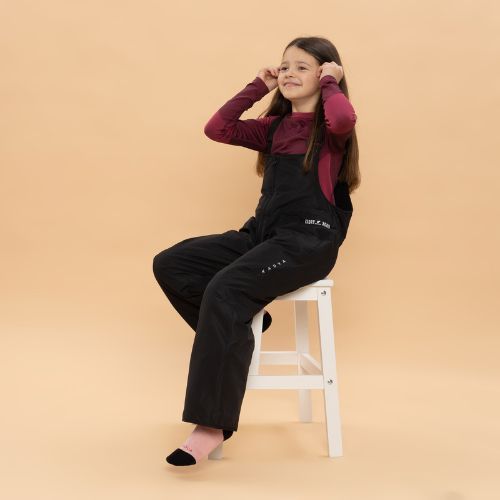 Pantaloni da sci per bambini KADVA Skiro Pants neri