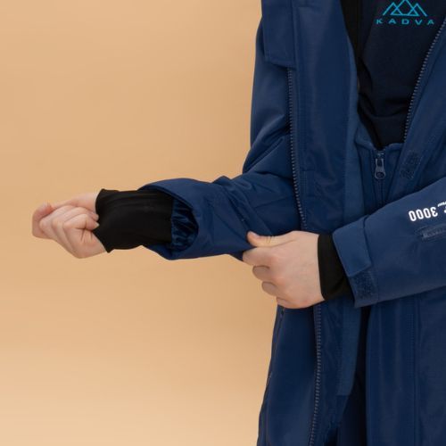 KADVA Skiro Jacket Jrb giacca da sci per bambini blu navy