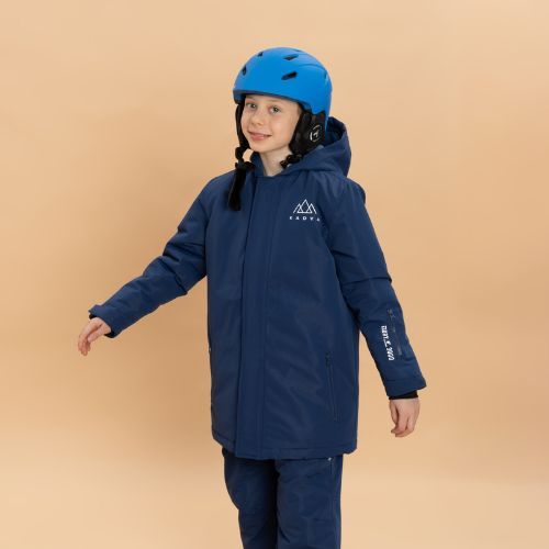 KADVA Skiro Jacket Jrb giacca da sci per bambini blu navy