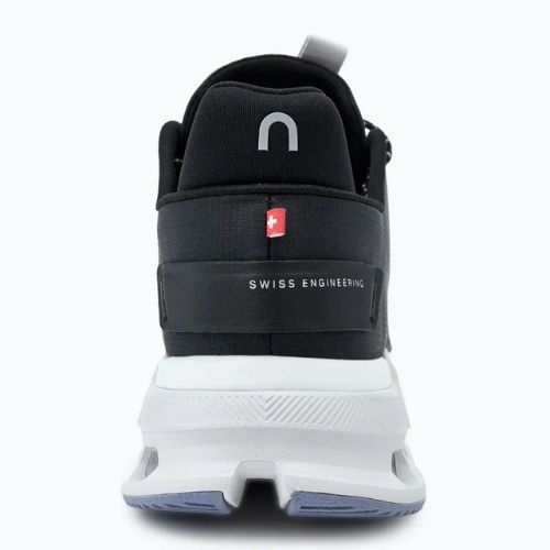 Scarpe da corsa On Cloudnova Flux nero/piuma non colorate da donna